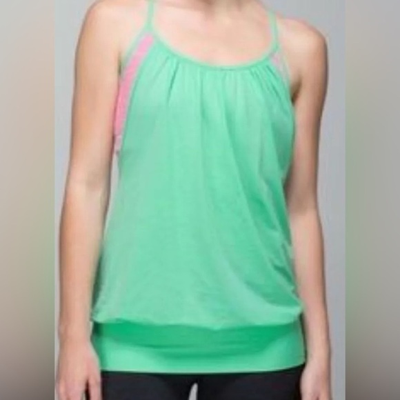 Lululemon No Limits Tank size 6 In Opal/Pink - Picture 2 of 10
